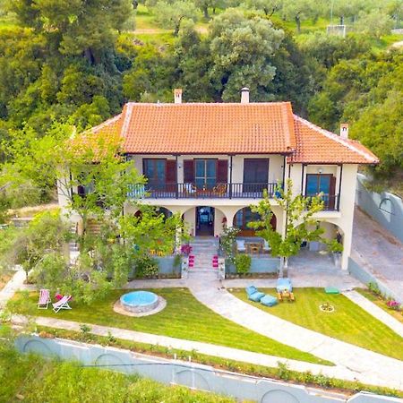 Willow Sea View Villa, Kriopigi Bagian luar foto