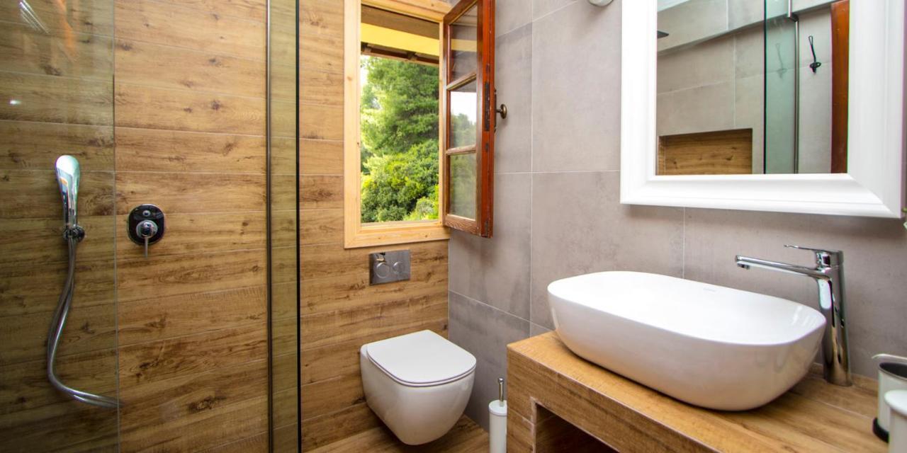 Willow Sea View Villa, Kriopigi Bagian luar foto