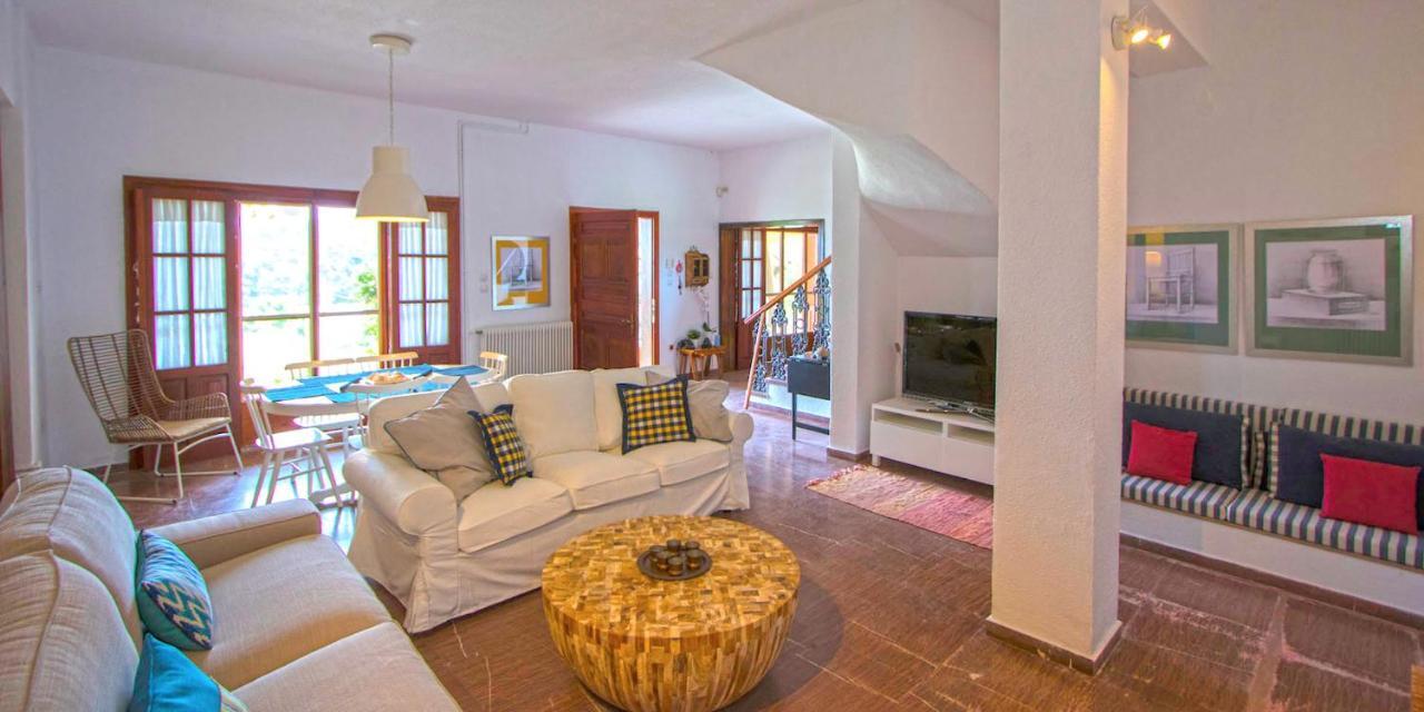Willow Sea View Villa, Kriopigi Bagian luar foto